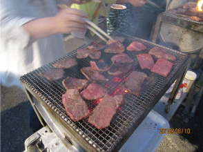 BBQの様子